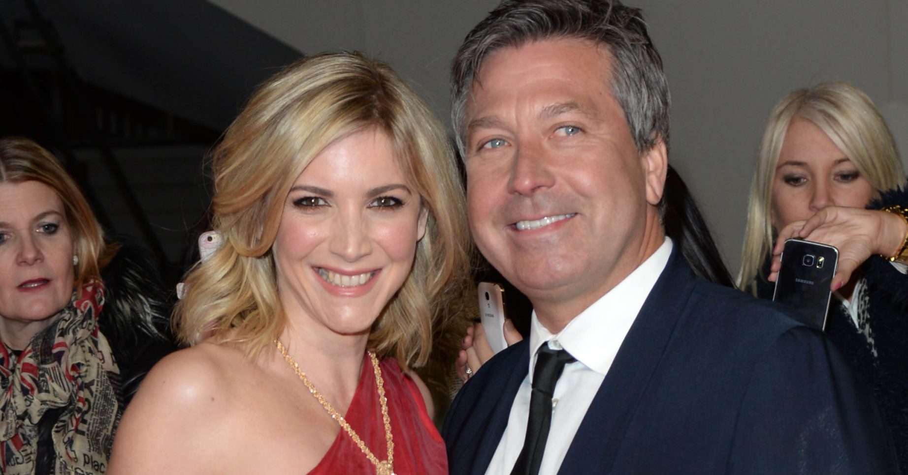 John Torode and Lisa Faulkner married