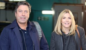 Lisa Faulkner and John Torode