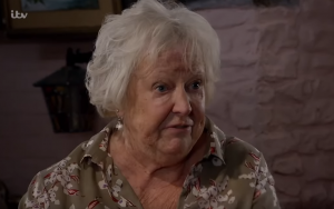 Lydia and Agatha were reunited Emmerdale