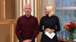 Holly Willoughby and Phillip Schofield on This Morning