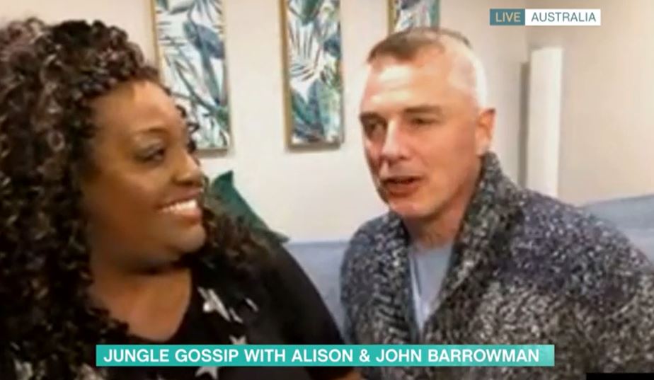 John Barrowman and Alison Hammond