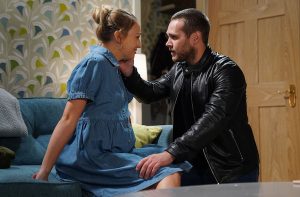 Louise goes into labour next week (Credit: BBC)