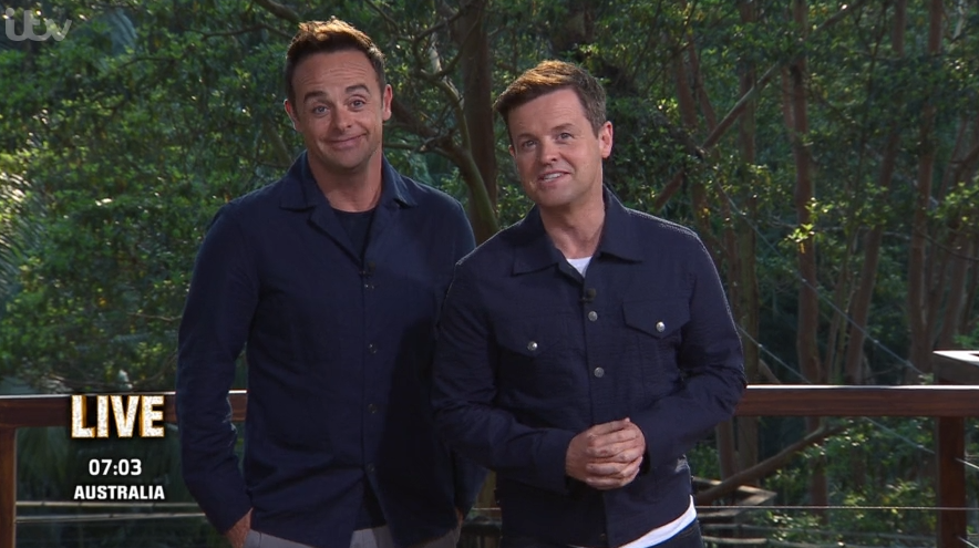 Ant and Dec on I'm A Celebrity