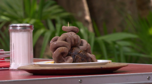 I'm A Celebrity eating trial
