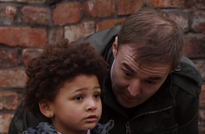 Macy plays Tyrone Dobb's daughter Ruby Coronation Street