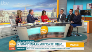 Paul Burrell on Good Morning Britain