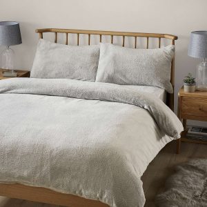Dunelm teddy bear fleece bedding