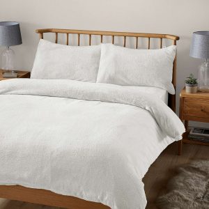 Dunelm teddy bear fleece bedding 