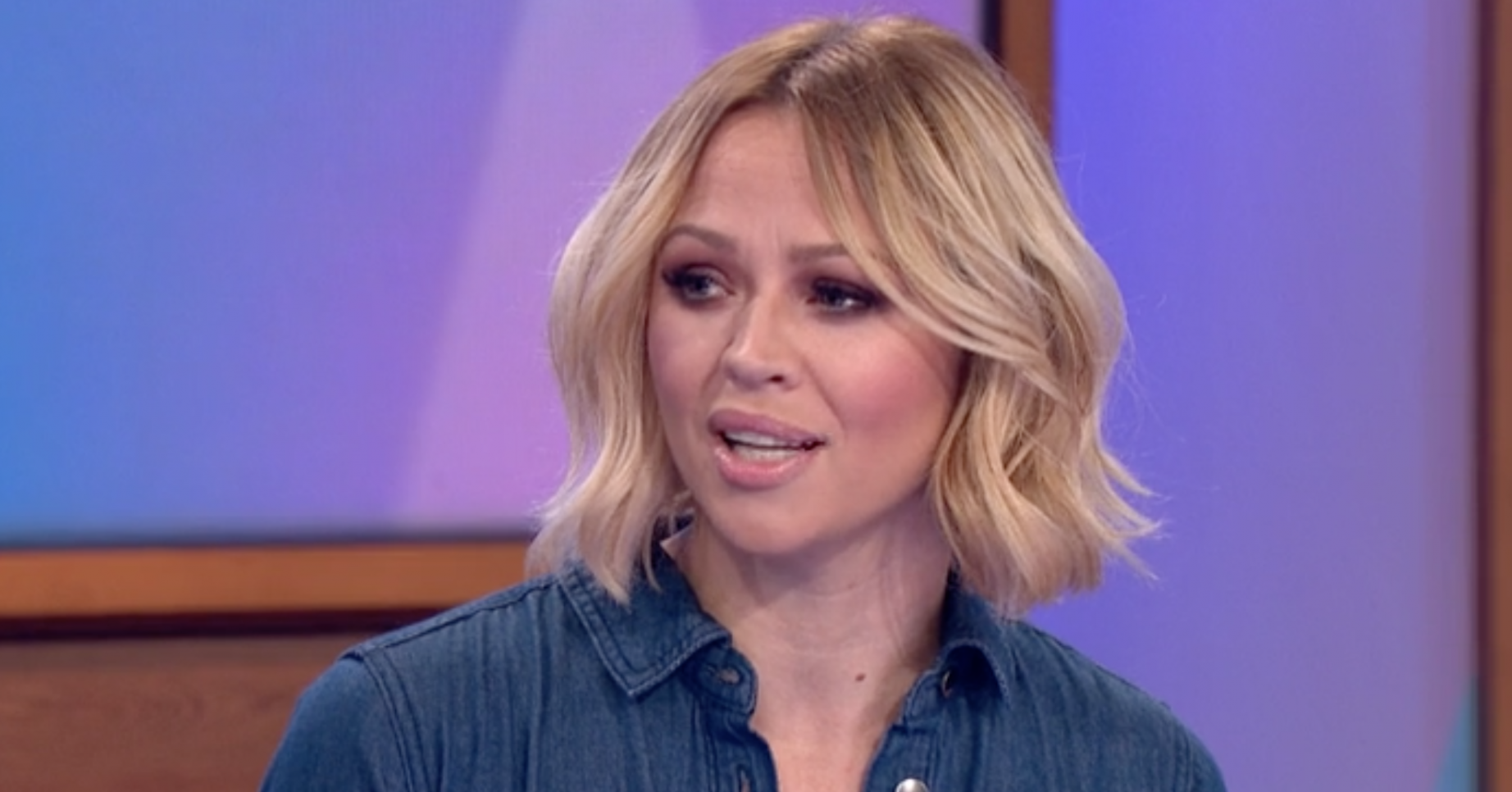 Kimberley Walsh Loose Women ITV