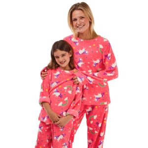 B&m fleece matching family PJs