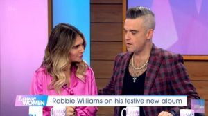 Robbie Williams and Ayda Field on Loose Women