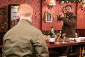 Derek arrives son the cobbles looking for revenge on Gary Coronation Street