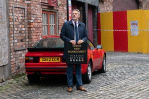 Ray's not exactly Mr Popular - except with Abi! (Credit: ITV)