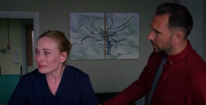 Jac breakdown Holby