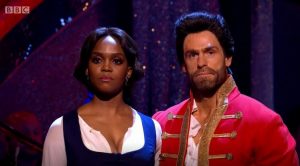 Oti Mabuse and Kelvin Fletcher