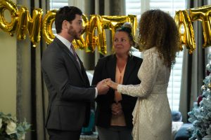 Gray Chantelle Karen vow renewal EastEnders
