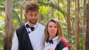 Myles and Nadine on I'm A Celebrity