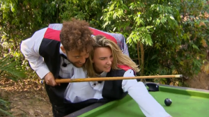 Myles and Nadine on I'm A Celebrity