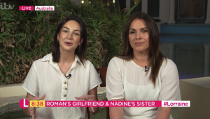 Nadine Coyle's sister on Lorraine