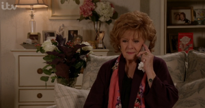 Poor Rita will be okay physically... (Credit: ITV)