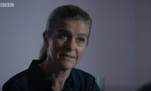 Connie played Jackie in Holby City