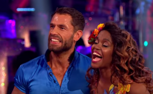 Kelvin Fletcher and Oti Mabuse Strictly