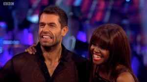 Kelvin Fletcher and Oti Mabuse