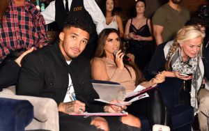 Michael and Katie were judging together (Credit: Dreamboys)