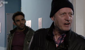Kush discovered Daniel is alive EastEnders