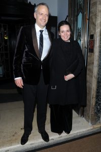 Ed Sinclair and Olivia Colman