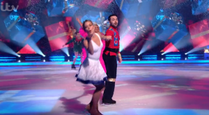 Gemma Collins on Dancing On Ice