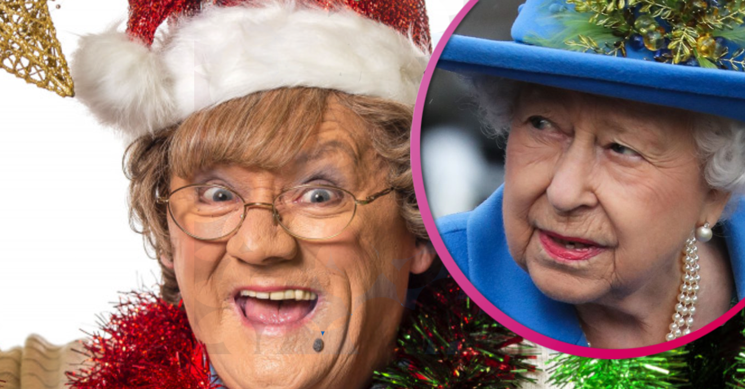 Mrs Brown's Boys fan the Queeen!