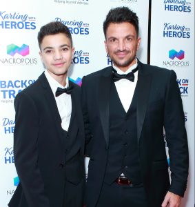 Junior Andre and Peter Andre