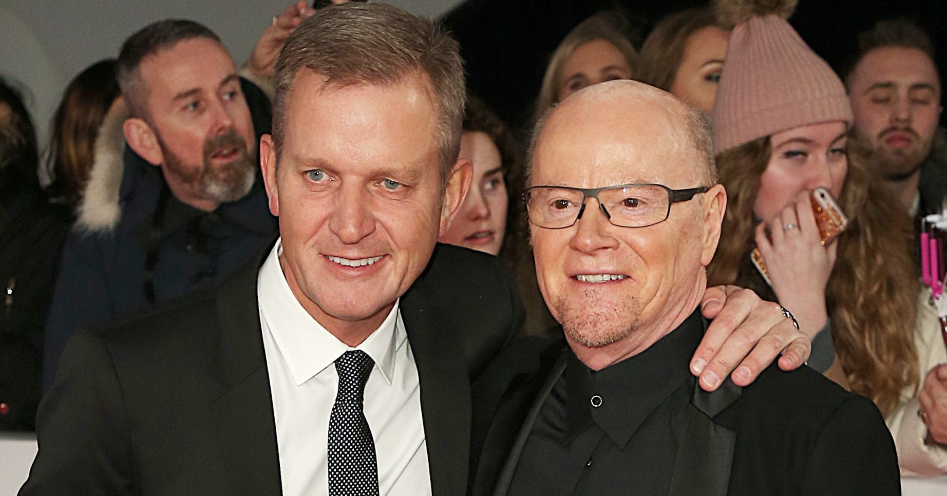 Jeremy Kyle and Graham Steiner at a past red carpet event