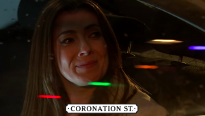 Corrie fans confused as Michelle leaves before Robert's funeral