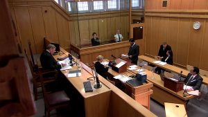 Fiz appears in Court Coronation Street