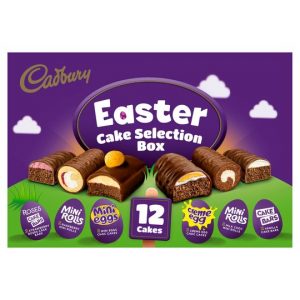 Easter chocolate cake selection