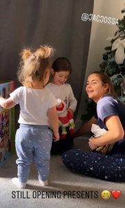 Jacqueline Jossa with daughters