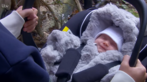 Maya left her baby on Jacob and David's doorstep Emmerdale