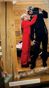 Peter Andre ski trip