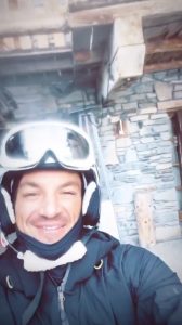 Peter Andre Ski trip