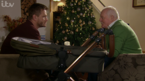 David confessed to Eric he didn't know if he could love the baby Emmerdale