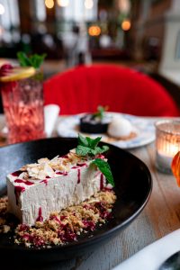 Bill's Amaretto and Raspberry Parfait