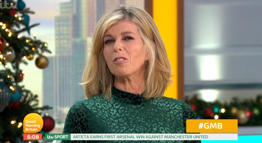 Kate Garraway on GMB