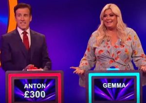 Anton du Beke and Gemma Collins on Catchphrase