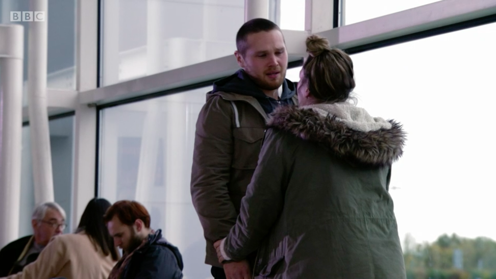 EastEnders fans confused at Keanu getting a flight after Martin burned his passport