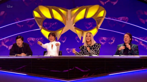 The Masked Singer UK panel
