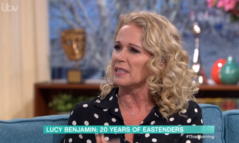 Lucy Benjamin on This Morning