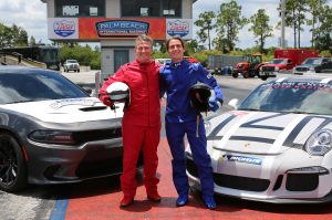 Bradley Walsh and Barney Walsh