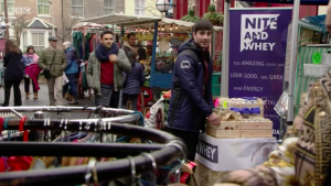 Leo market stall Whitney Nite and whey